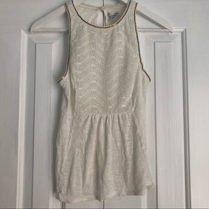 AE Sleeveless Embroidered Tank